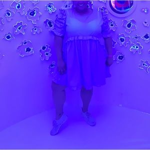 Boohoo Dress, Light Blue, Size 20